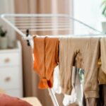 Wäsche in der Wohnung trocknen