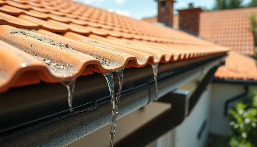 Dachrinne prüfen Dachrinne prüfen