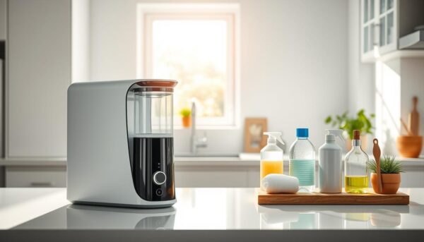 Moderne Reinigungssysteme mit Wasserfilter